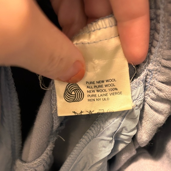 SOLD 100% wool Vintage button down dress - Picture 4 of 7